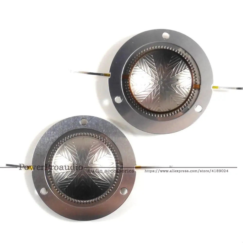 1pcs 44.5mm Flat wire Titanium 44Core CCAR TREBLE Voice Coil 44.4mmTweeter Diaphragm Driver
1pcs 44.5mm Flat wire Titanium 44Core CCAR TREBLE Voice Coil 44.4mmTweeter Diaphragm Driver