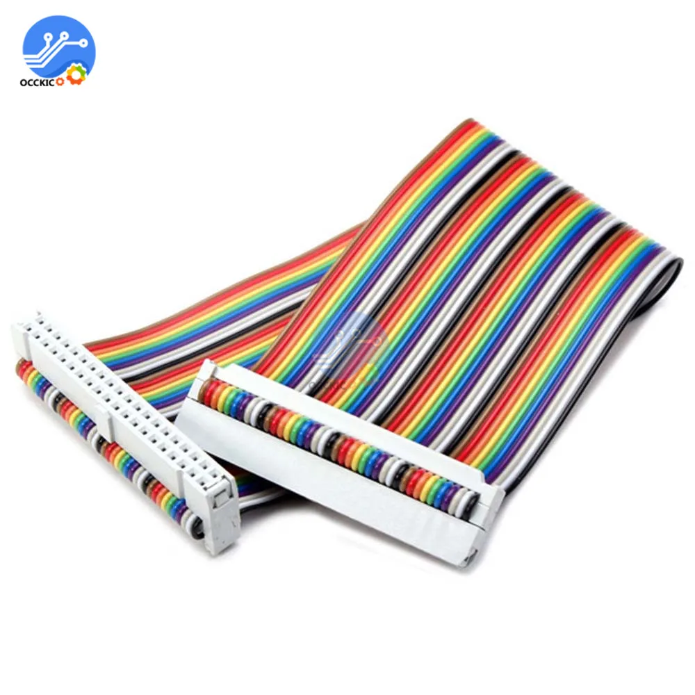 20 см 40 PIN Way GPIO Rainbow ленточный кабель для Raspberry Pi Model B / Model B +
20 см 40 PIN Way GPIO Rainbow ленточный кабель для Raspberry Pi Model B / Model B +