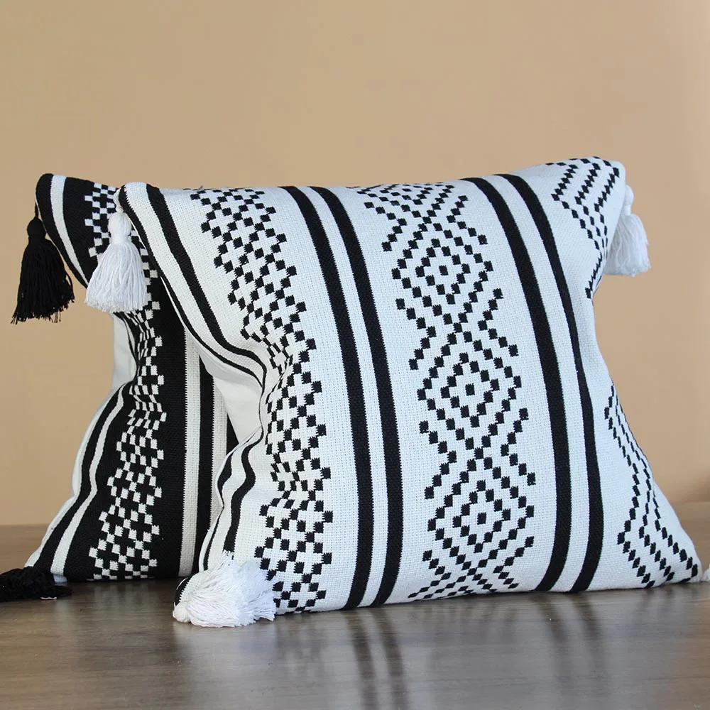 Decorative Boho Cushion Cover Geometric Woven Pillow Case Cotton Jacquard Throw Pillow Cover for Bed Sofa Nordic Home Fall Decor
Decorative Boho Cushion Cover Geometric Woven Pillow Case Cotton Jacquard Throw Pillow Cover for Bed Sofa Nordic Home Fall Decor
