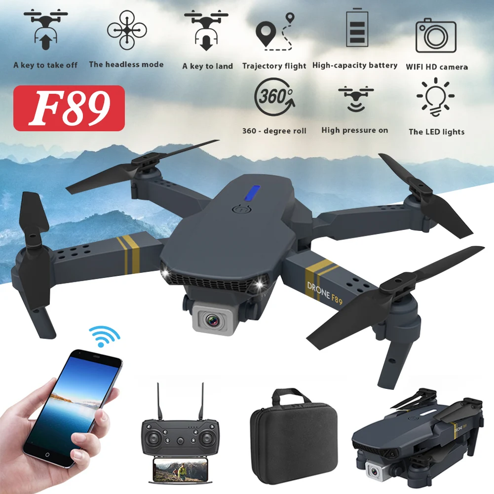 Mini Folding Drone 4K Dual Camera Live Video RC Quadcopter with Altitude Hold for Kids and Adults
Mini Folding Drone 4K Dual Camera Live Video RC Quadcopter with Altitude Hold for Kids and Adults