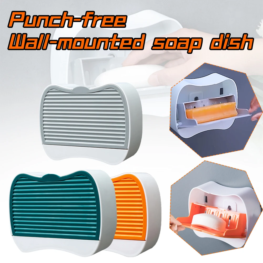 Soap Dish Paste Wall Mounted Soap Holder Toilet Storage Rack Punch-free Detachable Storage Disk Bathroom Accessories Soap Box
Soap Dish Paste Wall Mounted Soap Holder Toilet Storage Rack Punch-free Detachable Storage Disk Bathroom Accessories Soap Box