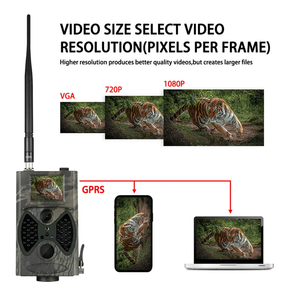 2G GPRS GSM Hunting Camera 1080P HD Photo Waterproof Traps Night Vision Wildlife Infrared Video For scout Quality Camera
2G GPRS GSM Hunting Camera 1080P HD Photo Waterproof Traps Night Vision Wildlife Infrared Video For scout Quality Camera