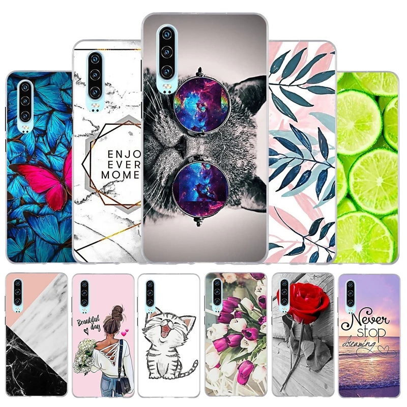 For Huawei P30 Case Cute Silicone Back Protector Cover For Huawei P30 P 30 Phone Case Soft TPU HuaweiP30 Flower Cat Gril Bumper
For Huawei P30 Case Cute Silicone Back Protector Cover For Huawei P30 P 30 Phone Case Soft TPU HuaweiP30 Flower Cat Gril Bumper