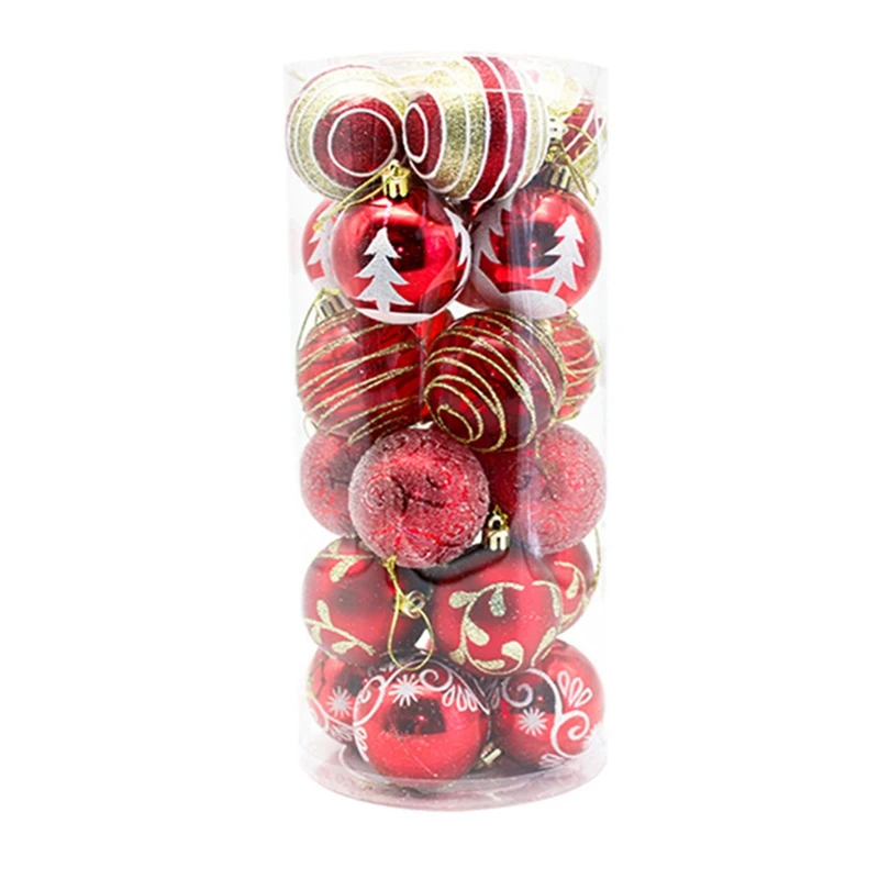 Christmas Painted Ball Set Christmas Tree Ornaments Hanging Tree Pendants Home Xmas Decor
Christmas Painted Ball Set Christmas Tree Ornaments Hanging Tree Pendants Home Xmas Decor