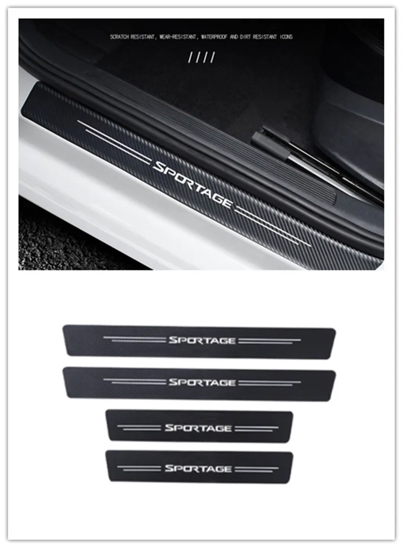 Carbon Fiber Door Sill anti-scratch decal for Kia sporta 342016-2020 automotive trim accessories
Carbon Fiber Door Sill anti-scratch decal for Kia sporta 342016-2020 automotive trim accessories
