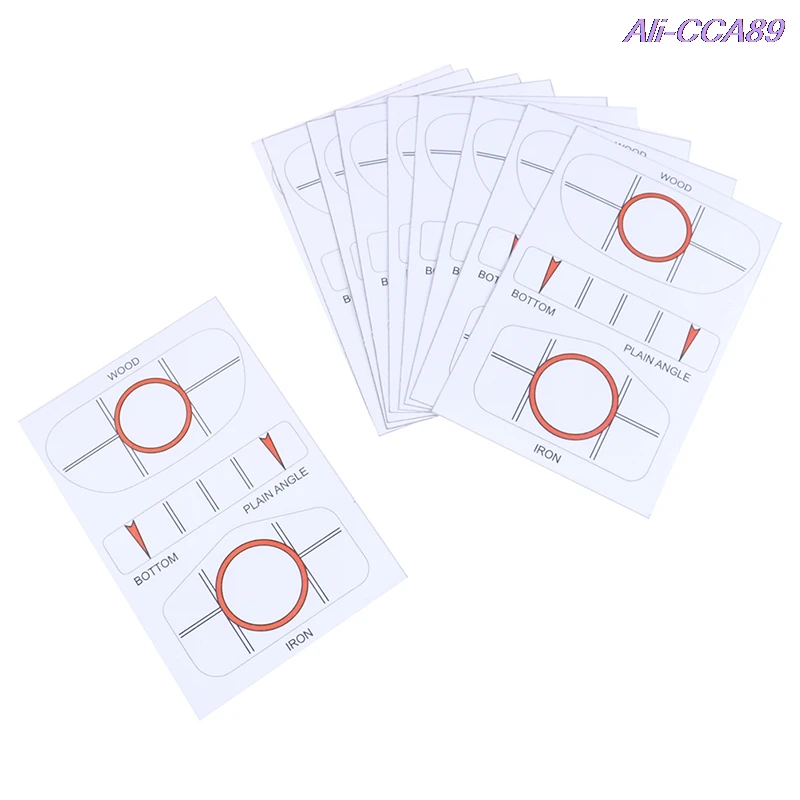 10Pcs Golf Impact Tapes Labels Training Aids Recorder Kit for Woods Irons Putter Practice Golf Training Aids Sports Accessarie
10Pcs Golf Impact Tapes Labels Training Aids Recorder Kit for Woods Irons Putter Practice Golf Training Aids Sports Accessarie