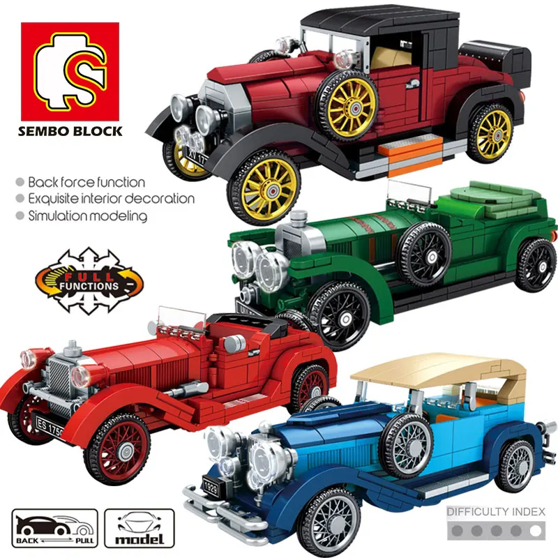 Модель механического автомобиля SEMBO, конструктор, городской технический классический автомобиль, игрушки-трансформеры, суперкар, детские п...
Модель механического автомобиля SEMBO, конструктор, городской технический классический автомобиль, игрушки-трансформеры, суперкар, детские п...