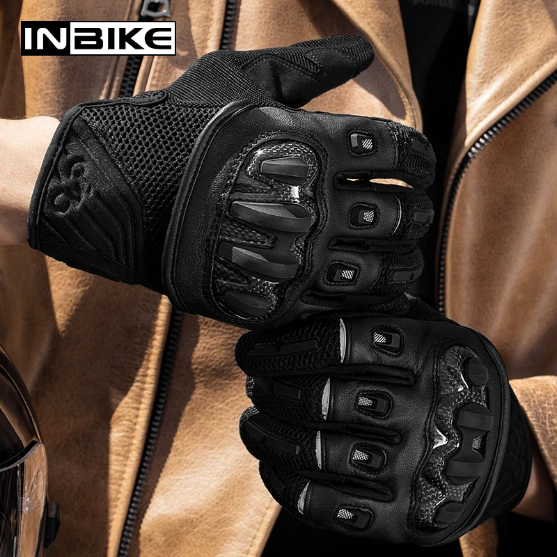 INBIKE Hard Protective Shell Cycling Gloves Carbon Fiber Men Sport Motorcycle Motorbike Motocross Racing MTB Bicycle Glove CM906
INBIKE Hard Protective Shell Cycling Gloves Carbon Fiber Men Sport Motorcycle Motorbike Motocross Racing MTB Bicycle Glove CM906