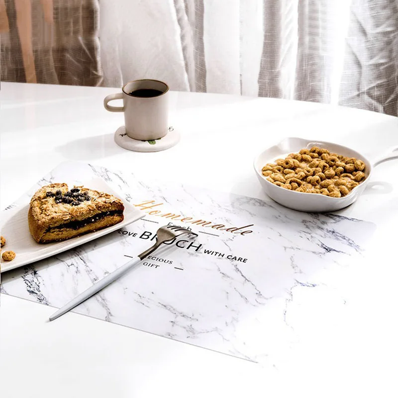 Tablewear Placemat Heat Protection Pad Waterproof Non-slip Plate Bowl Pot Rectangular Dinning Table Cup Mat Kitchen Accessories
Tablewear Placemat Heat Protection Pad Waterproof Non-slip Plate Bowl Pot Rectangular Dinning Table Cup Mat Kitchen Accessories