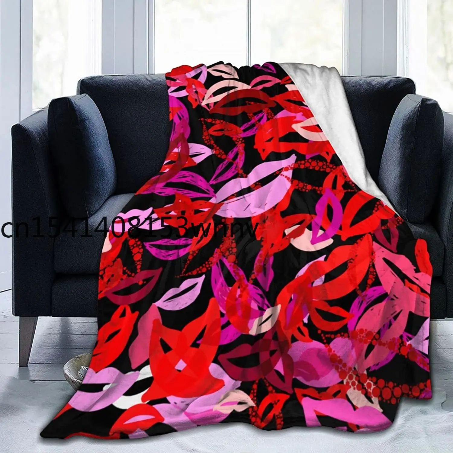 Red Pink Lip Super Soft Warm Fleece Blanket, Comfortable Flannel Blanket, Four Season Blanket Suitable for Bedroom Bed and Sofa
Red Pink Lip Super Soft Warm Fleece Blanket, Comfortable Flannel Blanket, Four Season Blanket Suitable for Bedroom Bed and Sofa