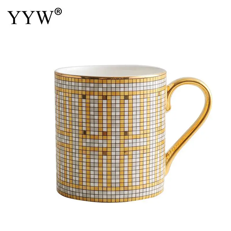 Ceramic Mug Cup European Style Mosaic Gold High-End British Style Light Luxury Personality Water Cup Breakfast Milk Coffee Cup
Ceramic Mug Cup European Style Mosaic Gold High-End British Style Light Luxury Personality Water Cup Breakfast Milk Coffee Cup