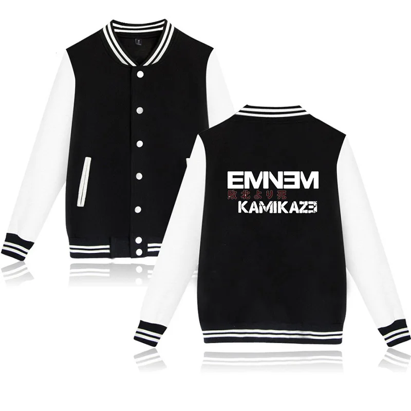 Новая мода Eminem Kamikaze альбом хип-хоп куртки модный коллаж горячая Распродажа
