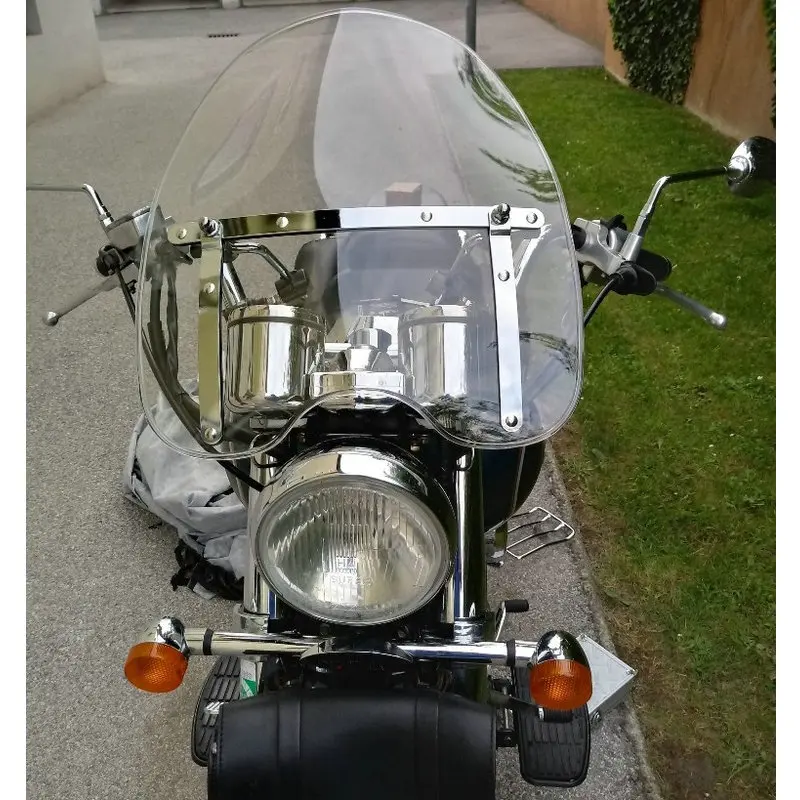 Ветровой экран для Honda VT VF 1100 750 250 C VT250 VF1100 VF750 Super Magna V65 7/8 "или 1" Руль Ручки