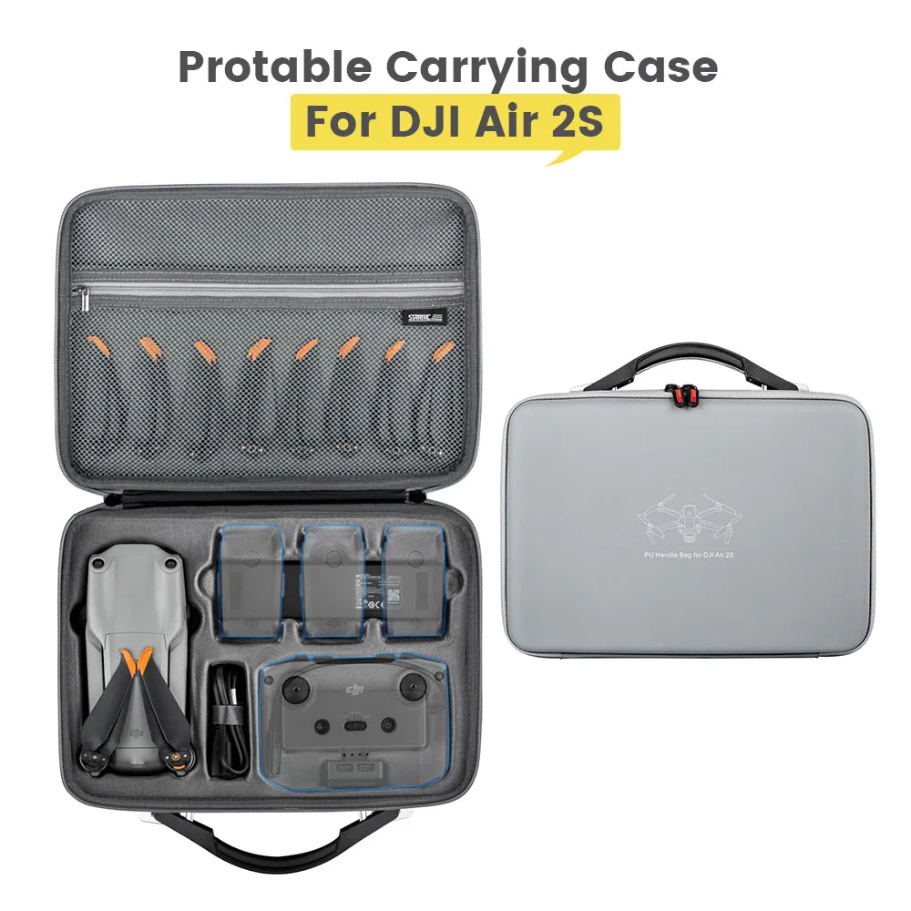 For DJI Air 2S PU Portable Storage Bag Carrying Case Hard Shell Portable Waterproof Storage Bag For Air 2S Accessories
For DJI Air 2S PU Portable Storage Bag Carrying Case Hard Shell Portable Waterproof Storage Bag For Air 2S Accessories