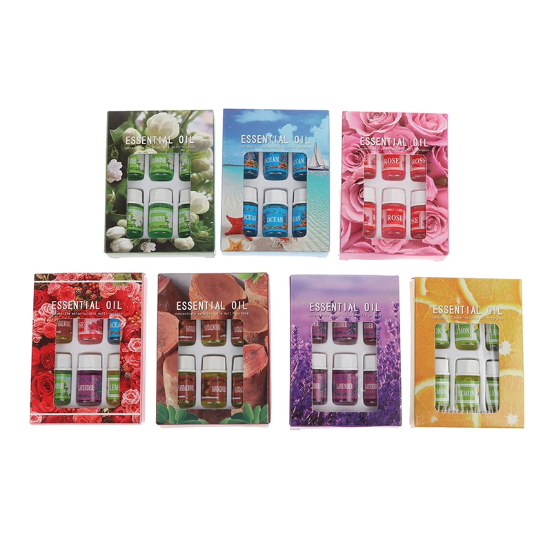 6 Bottles Essential Oil Massage Aroma Essential Oils Aromatherapy Diffusers Fragrances Rose Lavender Lemon for humidifier
6 Bottles Essential Oil Massage Aroma Essential Oils Aromatherapy Diffusers Fragrances Rose Lavender Lemon for humidifier