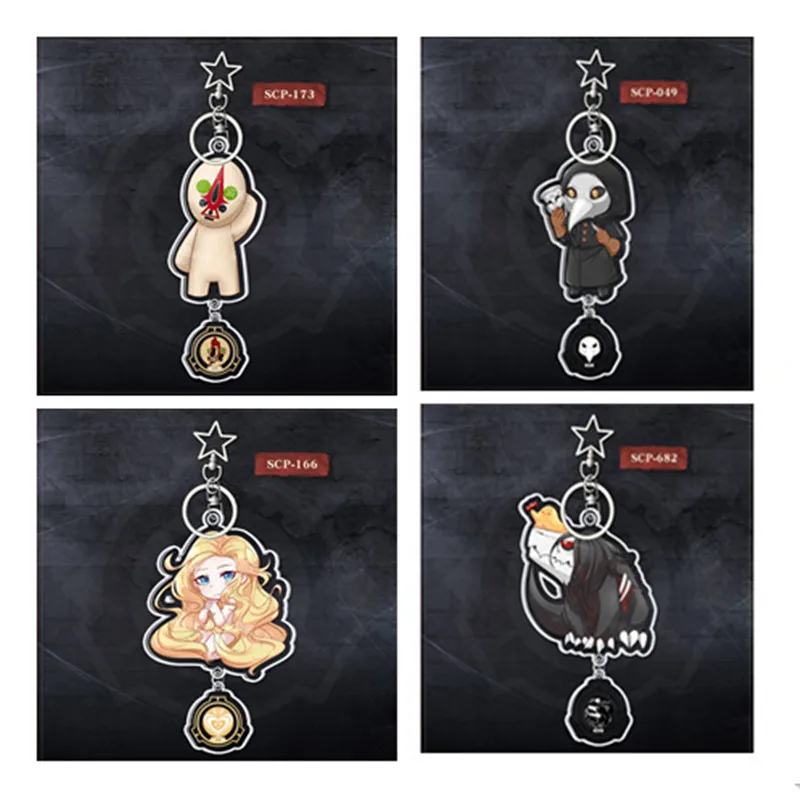 Acrylic Pendant Keychain SCP Foundation Containment File Keychain Animation Peripheral Equipment Keychain Double-sided Cosplay
Acrylic Pendant Keychain SCP Foundation Containment File Keychain Animation Peripheral Equipment Keychain Double-sided Cosplay