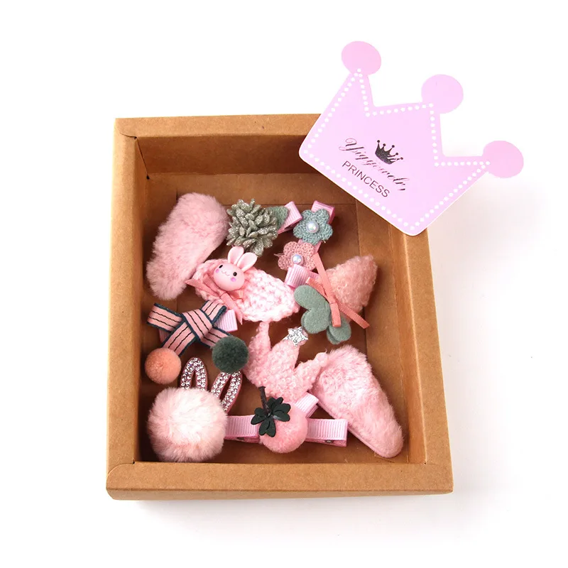 Korean Princess Hair Accessories Set Children's Hairpin BB Clip Baby Hair Clip Cute Cartoon New Baby Hairpin
Korean Princess Hair Accessories Set Children's Hairpin BB Clip Baby Hair Clip Cute Cartoon New Baby Hairpin