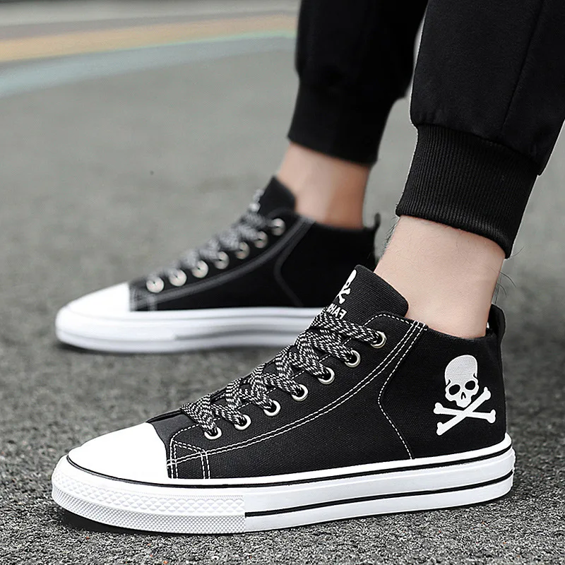 Men Shoes High-top Canvas Shoes For Women Zapatillas Spring Autumn Couple Flat Breathable Casual Sports Student Shoes Men 36-45
Men Shoes High-top Canvas Shoes For Women Zapatillas Spring Autumn Couple Flat Breathable Casual Sports Student Shoes Men 36-45