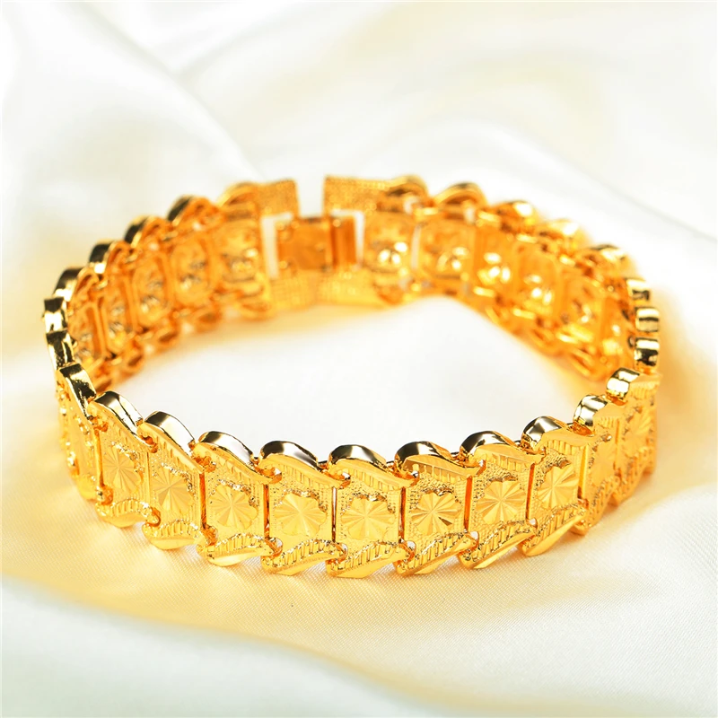 2021 Trend Men's Hand Chain Length 210mm Fashion Copper Golden Bracelets For Men Holiday Gifts Couples Jewelry
2021 Trend Men's Hand Chain Length 210mm Fashion Copper Golden Bracelets For Men Holiday Gifts Couples Jewelry