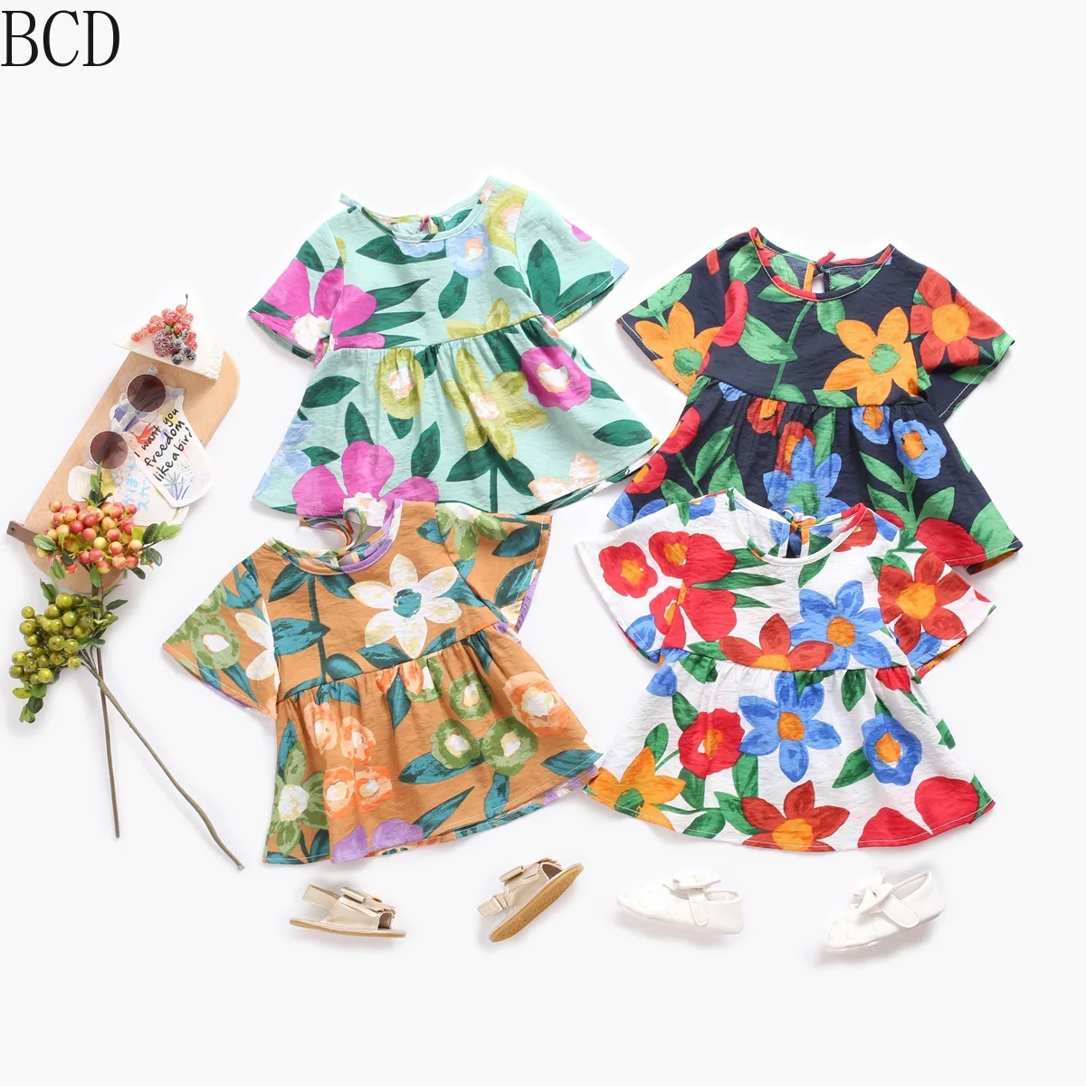 Baby Girls Clothes Flowers Cotton Baby Dress Summer Dresses for Baby Girls Cute Short Sleeves Baby Infant Dress Fashion Party
Baby Girls Clothes Flowers Cotton Baby Dress Summer Dresses for Baby Girls Cute Short Sleeves Baby Infant Dress Fashion Party