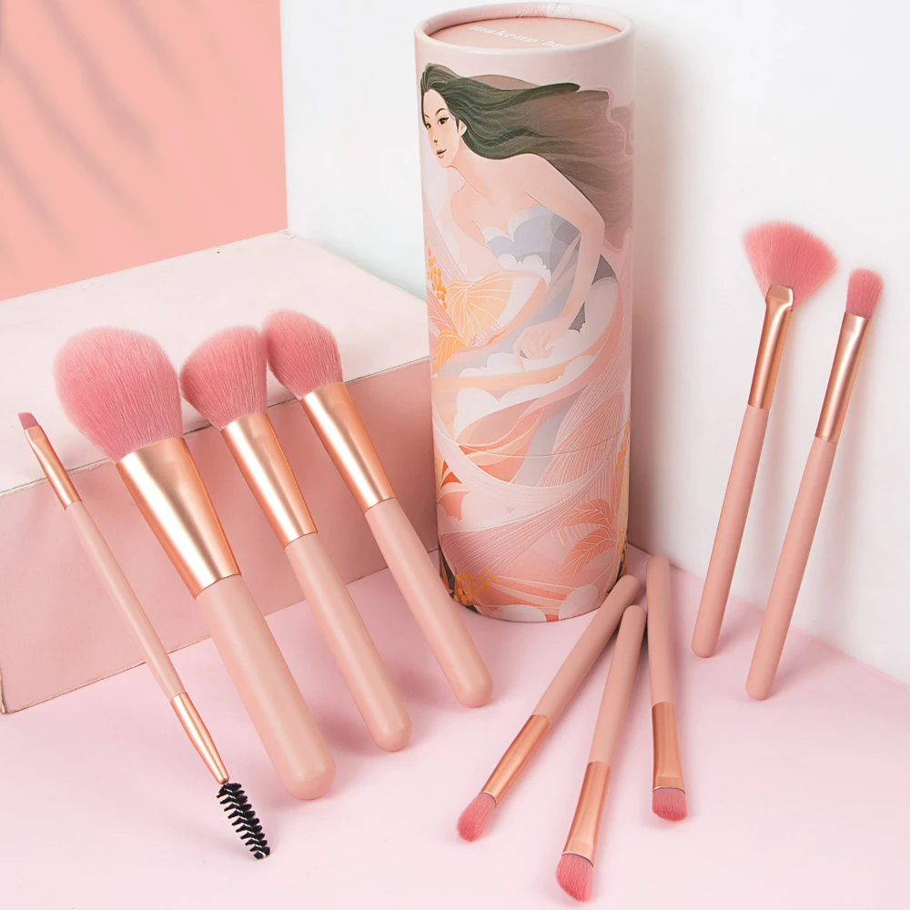 9pcs Ronshadow Makeup Brushes Set Brochas Maquillaje Pincel Maquiagem Kit Rangement Maquillage Beauty Packaging Makeup Tools
9pcs Ronshadow Makeup Brushes Set Brochas Maquillaje Pincel Maquiagem Kit Rangement Maquillage Beauty Packaging Makeup Tools
