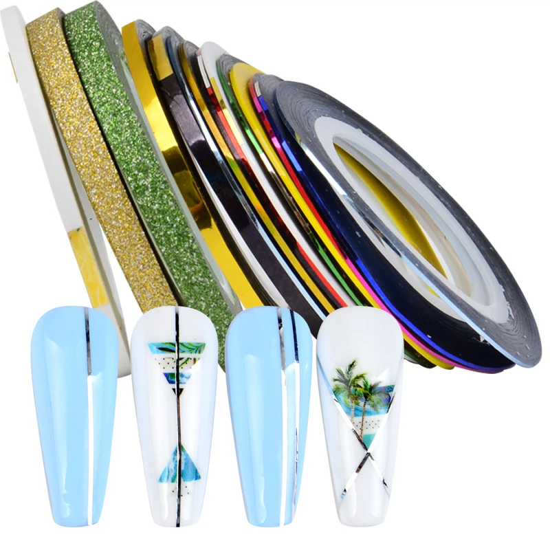 WUF 1 шт. полосатая наклейка голографические 3D полоски клейкая лента супер изящные украшения для ногтей
WUF 1 шт. полосатая наклейка голографические 3D полоски клейкая лента супер изящные украшения для ногтей