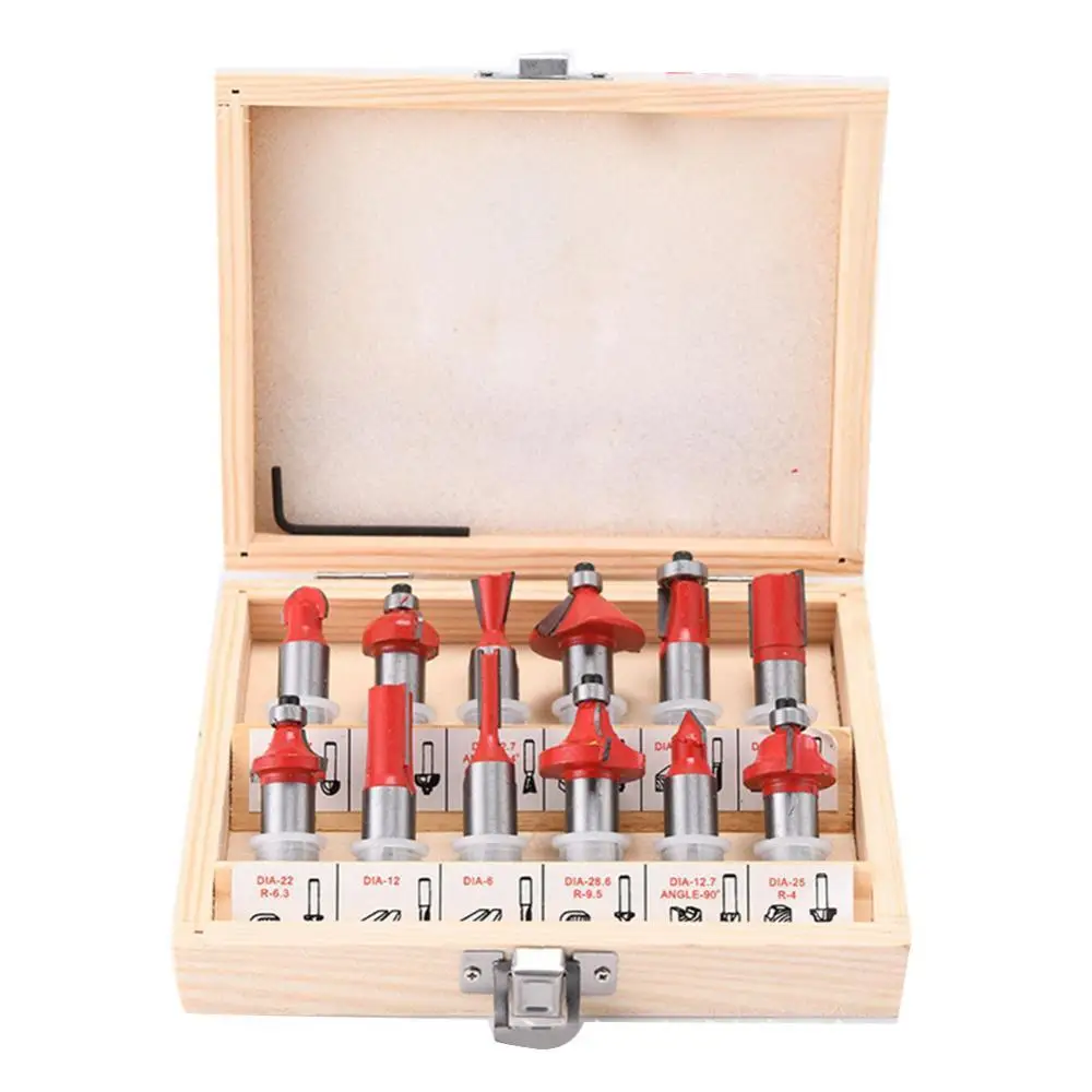 15pcs/set Woodworking Milling Cutters 1/4''/8mm Shank Carbide Router Bit For Wood Cutter Engraving Cutting Tools
15pcs/set Woodworking Milling Cutters 1/4''/8mm Shank Carbide Router Bit For Wood Cutter Engraving Cutting Tools