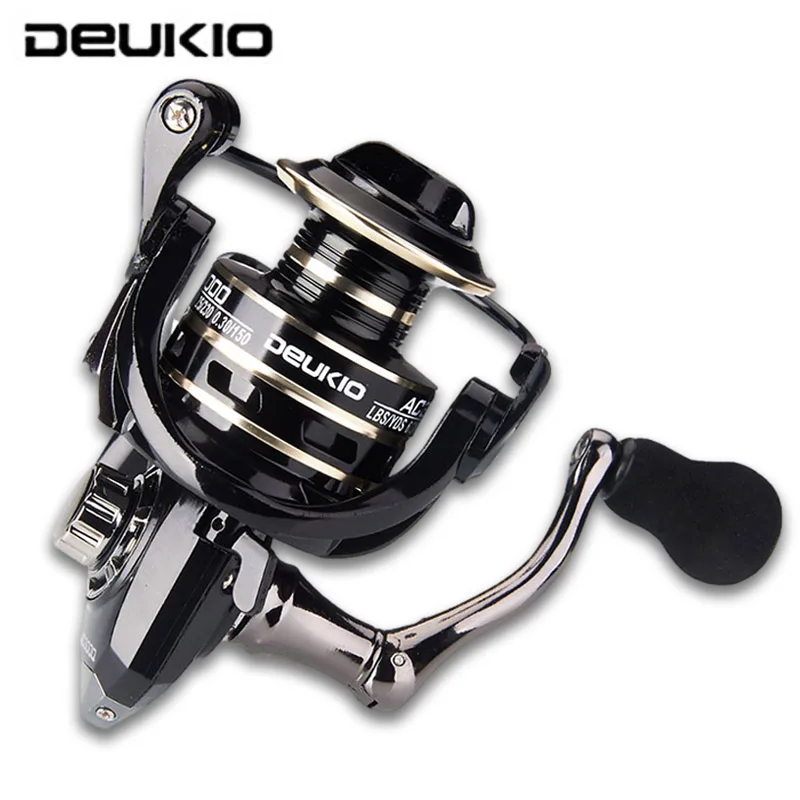 DEUKIO Metal 5.2:1 Fishing Spinning Reel 8Kg Max Drag AC2000-7000 Ultra Light Saltwater Sea Carp Fishing Rod Spool Wheel Coil
DEUKIO Metal 5.2:1 Fishing Spinning Reel 8Kg Max Drag AC2000-7000 Ultra Light Saltwater Sea Carp Fishing Rod Spool Wheel Coil