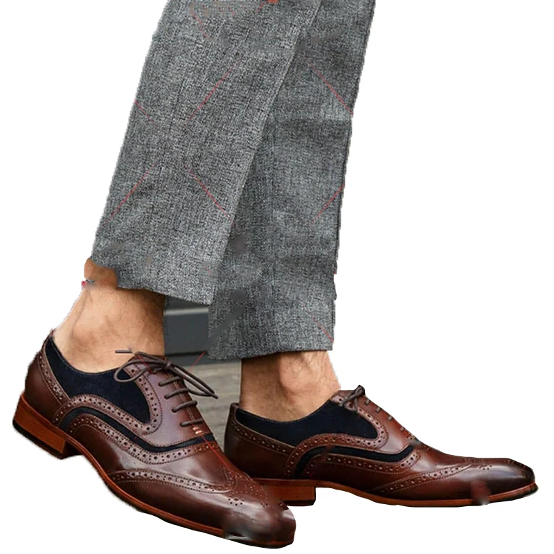Men's Round Head European And American Retro Leather Shoes Business Casual Men's Formal Single Shoes Leather Shoes Breathable
Men's Round Head European And American Retro Leather Shoes Business Casual Men's Formal Single Shoes Leather Shoes Breathable