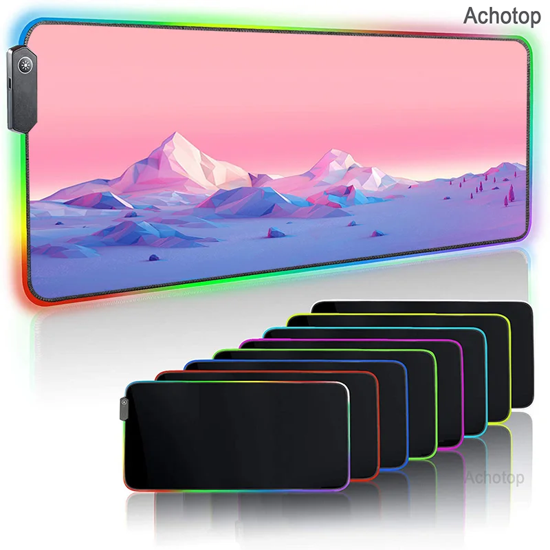 LED Gaming Mouse Pad RGB Large Keyboard Cover Non-Slip Landscape Mountain Computer Carpet Desk Mat PC Game Gaming Mousepad XXL
LED Gaming Mouse Pad RGB Large Keyboard Cover Non-Slip Landscape Mountain Computer Carpet Desk Mat PC Game Gaming Mousepad XXL