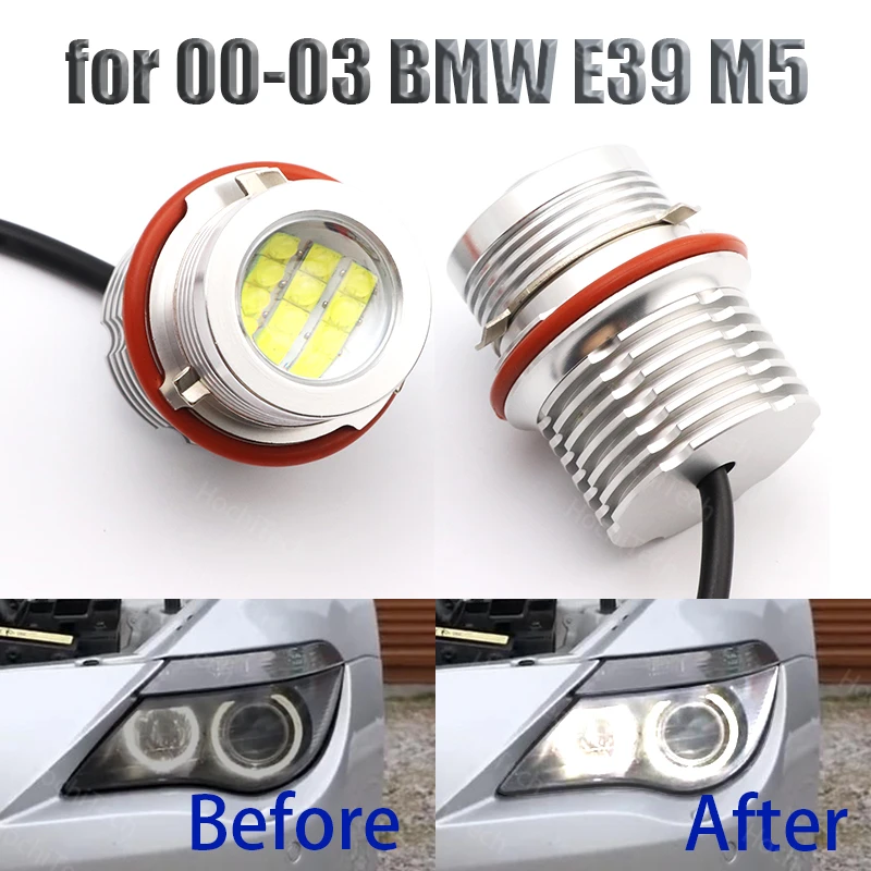120W for 2000-2003 BMW 5 series E39 M5 LED Angel Eyes Ring Marker Light Bulbs White 6000K Car Accessories
120W for 2000-2003 BMW 5 series E39 M5 LED Angel Eyes Ring Marker Light Bulbs White 6000K Car Accessories