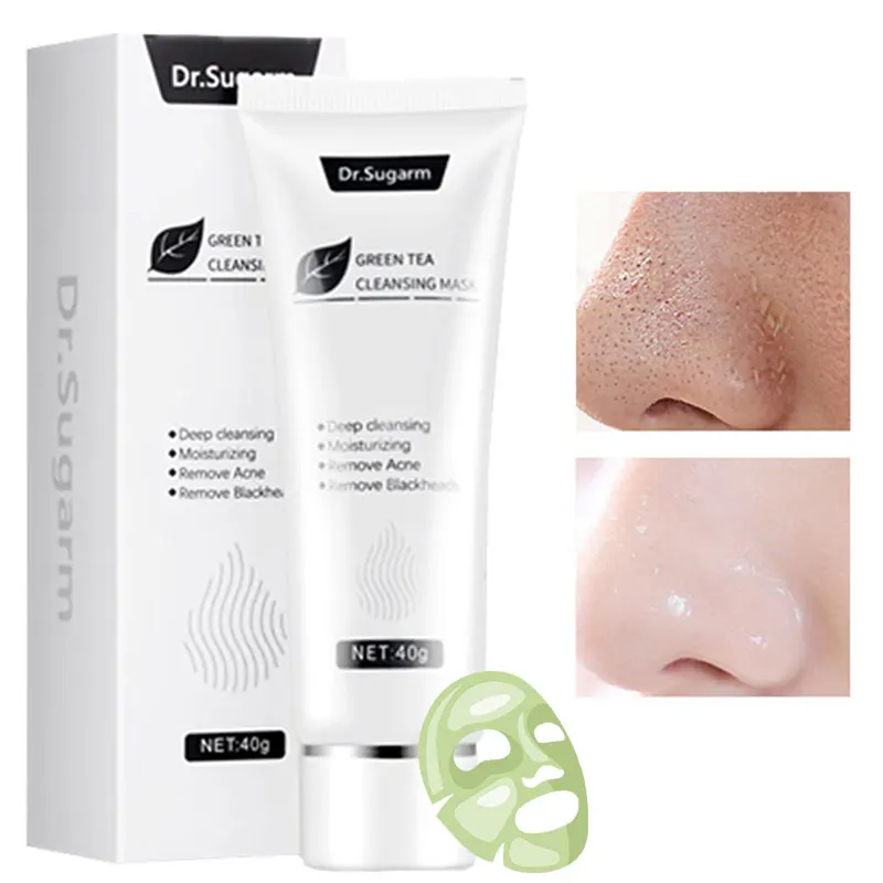 Peel Mask Moisturizing Remove Blackheads Acne Deep Clean Shrink Pores Oil-Control Brighten Green Tea Extract Face Skin Care 40g
Peel Mask Moisturizing Remove Blackheads Acne Deep Clean Shrink Pores Oil-Control Brighten Green Tea Extract Face Skin Care 40g