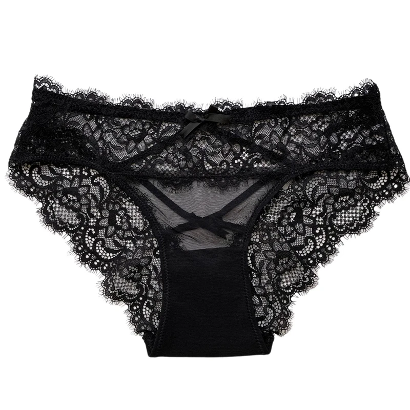 Hot Sale Sexy Women Classic Panties Briefs Cross Strap Design Hollow Out Ladies Perspective Underwea Lace Edgele Erotic Lingerie
Hot Sale Sexy Women Classic Panties Briefs Cross Strap Design Hollow Out Ladies Perspective Underwea Lace Edgele Erotic Lingerie