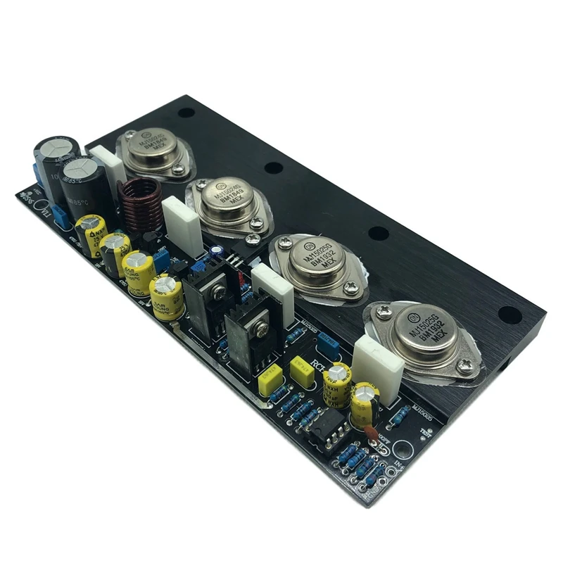 MJ15024/MJ15025 Power Amplifier Board 20W No Feedback Full DC Pure Class a Home Power Amplifier Board
MJ15024/MJ15025 Power Amplifier Board 20W No Feedback Full DC Pure Class a Home Power Amplifier Board