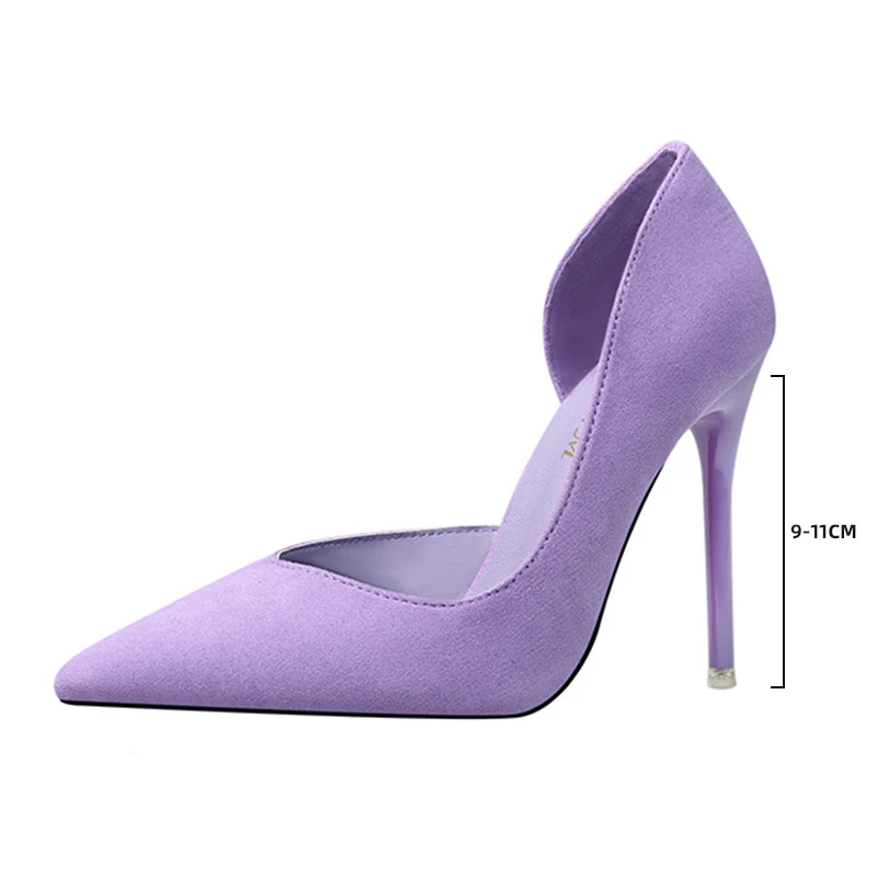 2021 New Woman Pumps Suede High Heels Female Pointed Toe Office Shoes Stiletto Women Shoes Party Women Heels 10 cm Female Shoes
2021 New Woman Pumps Suede High Heels Female Pointed Toe Office Shoes Stiletto Women Shoes Party Women Heels 10 cm Female Shoes