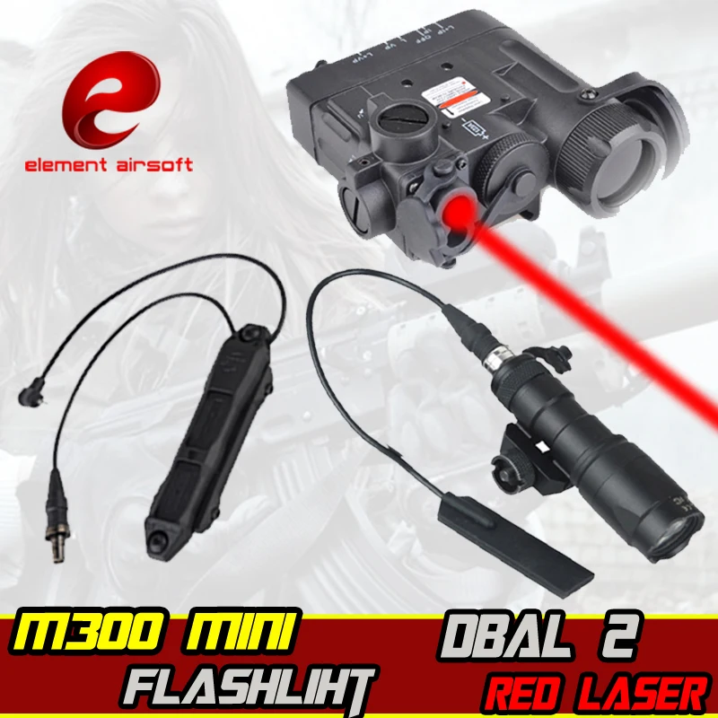 Element Airsoft surefir M300 мини охотничий Wapen светильник ИК лазерный dbal 2 винтовка двойной
