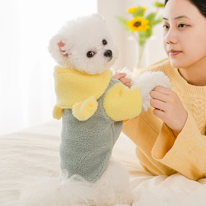 2021 Autumn Winter Warmth Thick Bear Pattern Fleece Two-leg Hoodie Dog Cat Pet Clothes Suitable For Small And Medium-sized Dogs
2021 Autumn Winter Warmth Thick Bear Pattern Fleece Two-leg Hoodie Dog Cat Pet Clothes Suitable For Small And Medium-sized Dogs