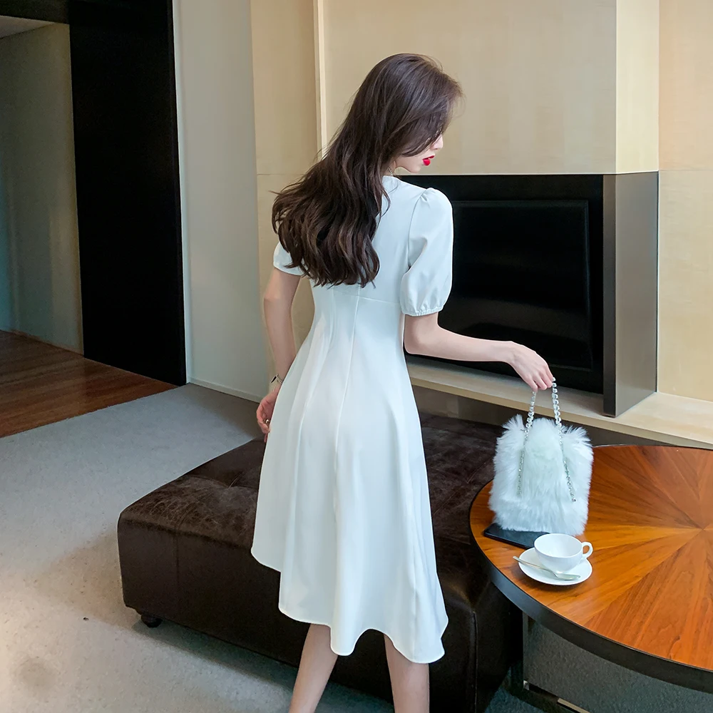 Lauri Laki White A-line Dress Women Plus Size Elegant Party Dress Summer 2021 Holiday Solid Long Evening Short Sleeve Dresses
Lauri Laki White A-line Dress Women Plus Size Elegant Party Dress Summer 2021 Holiday Solid Long Evening Short Sleeve Dresses