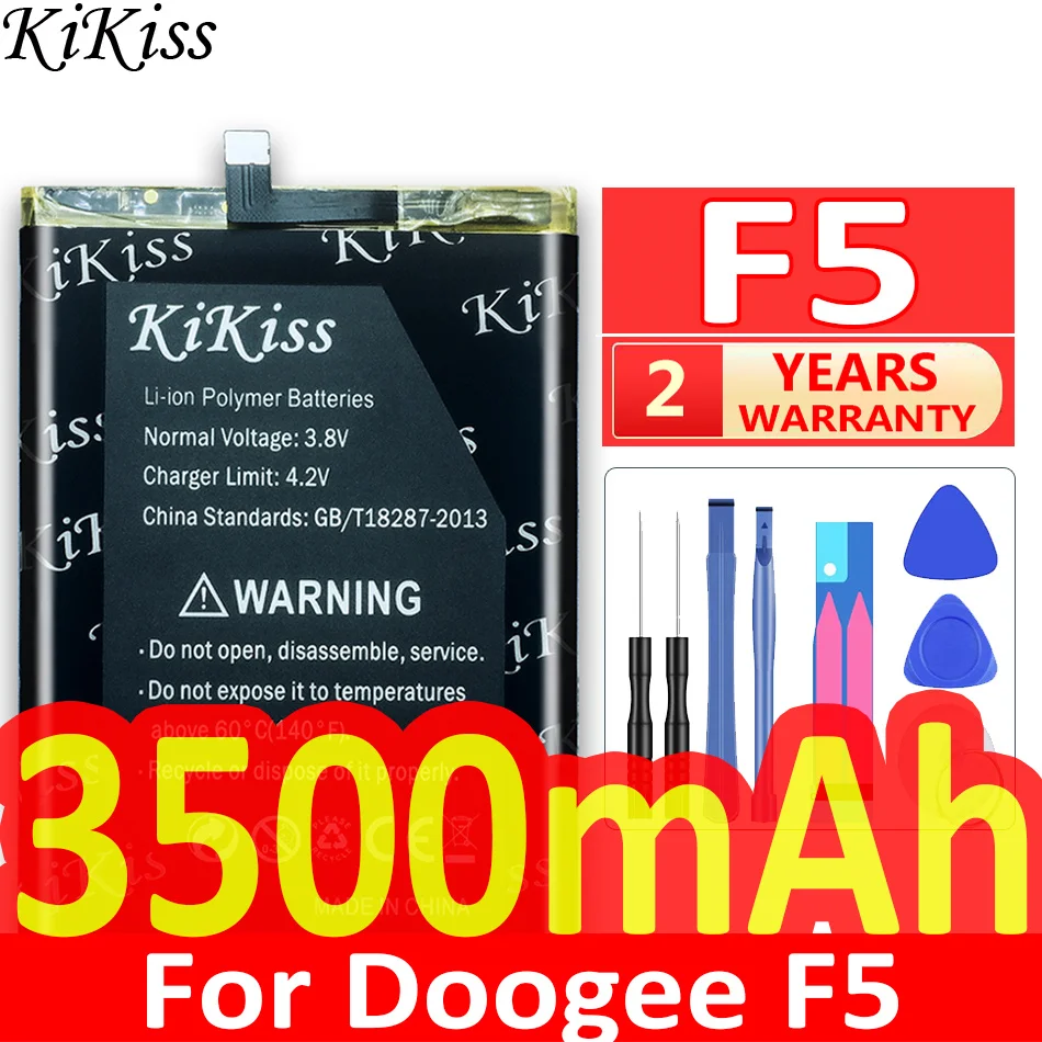 Аккумулятор большой емкости 3500 мАч Для Doogee F5, запасные части для смартфона, резервная батарея для Doogee F 5 + бесплатный инструмент
Аккумулятор большой емкости 3500 мАч Для Doogee F5, запасные части для смартфона, резервная батарея для Doogee F 5 + бесплатный инструмент