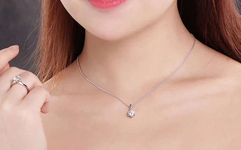 2 Carat Wedding Jewelry Set Original 925 Sterling Silver Ring+Earrings+Necklace Set For Women Engagement Jewelry Accessories
2 Carat Wedding Jewelry Set Original 925 Sterling Silver Ring+Earrings+Necklace Set For Women Engagement Jewelry Accessories