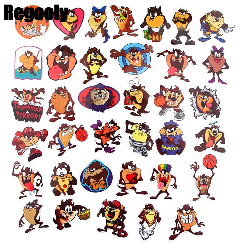 32pcs Tasmanian Devil Anime Children Scrapbooking Stickers Waterproof Skateboard Guitar Suitcase Funny Sticker Kids Classic Toy
32pcs Tasmanian Devil Anime Children Scrapbooking Stickers Waterproof Skateboard Guitar Suitcase Funny Sticker Kids Classic Toy