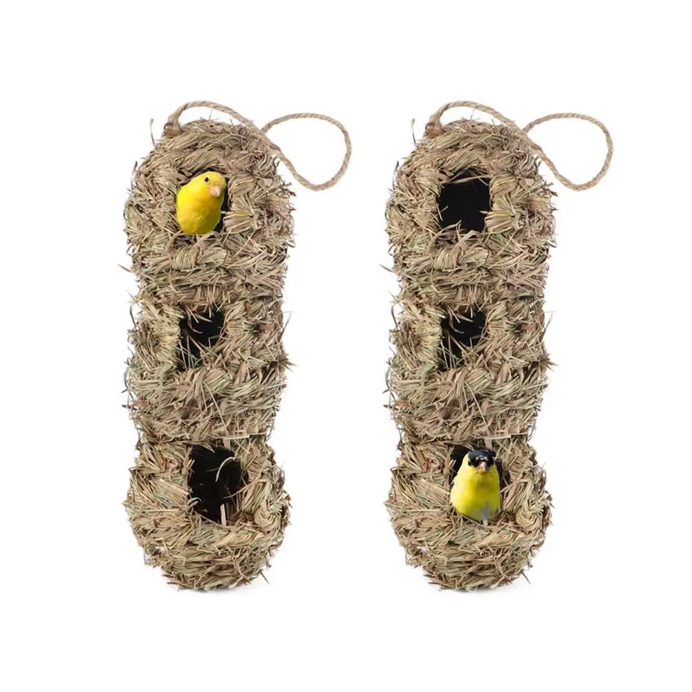 Hummingbird House Hand Woven With 3 Holes Hut Hanging Bird Nesting Used For Home Outdoor Garden Indoor And Outdoor Decoration
Hummingbird House Hand Woven With 3 Holes Hut Hanging Bird Nesting Used For Home Outdoor Garden Indoor And Outdoor Decoration