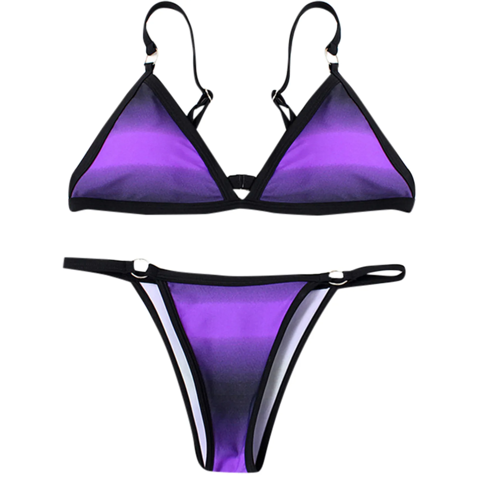 Contrast Gradient Split Sexy Printed Swimsuit High Waist Bikini Women Swimwear Two-pieces Bikini Set Bather Bathing Suit Swim
Contrast Gradient Split Sexy Printed Swimsuit High Waist Bikini Women Swimwear Two-pieces Bikini Set Bather Bathing Suit Swim