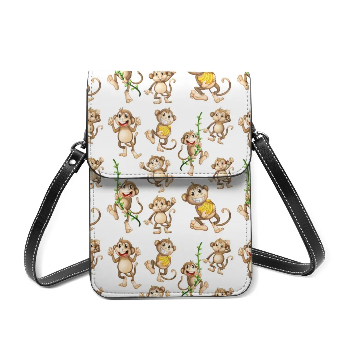 Новинка 2021, женская сумка-мессенджер на ремне через плечо, кошелек с счастливой обезьяной и карманами для карт, сумочка для сотового телефон... 
Новинка 2021, женская сумка-мессенджер на ремне через плечо, кошелек с счастливой обезьяной и карманами для карт, сумочка для сотового телефон...