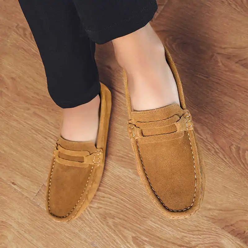 Men Loafers Shoes Spring autumn Fashion Boat Footwear Man Brand genuine Leather Moccasins slip on Men Shoes Men's Casual Shoes
Men Loafers Shoes Spring autumn Fashion Boat Footwear Man Brand genuine Leather Moccasins slip on Men Shoes Men's Casual Shoes