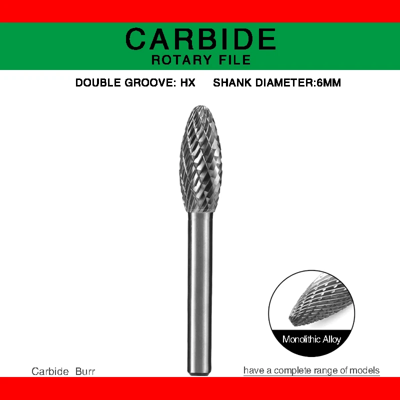 Head Tungsten Carbide Rotary file HX TYPE double slot Tungsten wood forks Round handle Rat-tail file cutters for wood
Head Tungsten Carbide Rotary file HX TYPE double slot Tungsten wood forks Round handle Rat-tail file cutters for wood