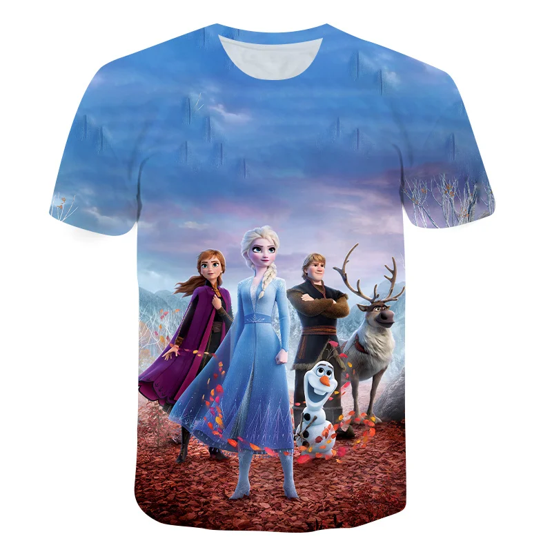 New Disney Frozen Elsa Girls 3D Print T-Shirts Kids Fashion Girls Sports Boys Kids Clothes Cool Cotton Tees Toddler Baby Tshirts
New Disney Frozen Elsa Girls 3D Print T-Shirts Kids Fashion Girls Sports Boys Kids Clothes Cool Cotton Tees Toddler Baby Tshirts