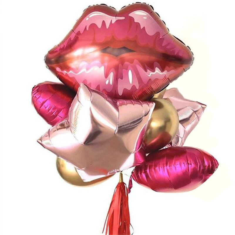 1Set Large Red Lip Foil Balloon 18 Inch Heart Helium Balloon For Valentine's Day Gifts Wedding Anniversary Party Decoration
1Set Large Red Lip Foil Balloon 18 Inch Heart Helium Balloon For Valentine's Day Gifts Wedding Anniversary Party Decoration