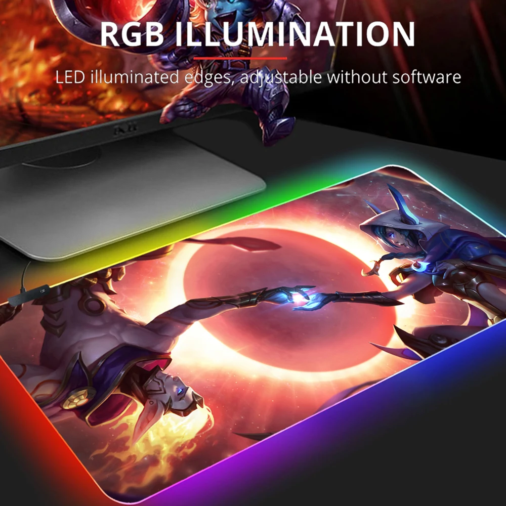 Rubber League of Legends Xayah Mouse Pad PC Laptop Gamer RGB Mousepad Anime Antislip Mat Keyboard Desk Mat For OverwatchCS GO
Rubber League of Legends Xayah Mouse Pad PC Laptop Gamer RGB Mousepad Anime Antislip Mat Keyboard Desk Mat For OverwatchCS GO