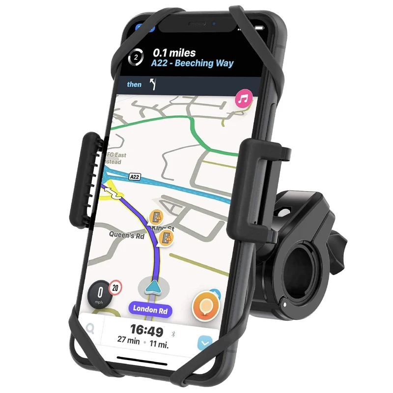 Bike Phone Mount Anti Shake 360 Rotation Bicycle Motorcycle Phone Mount for Handlebar Bike Accessories for Iphone 12 
Bike Phone Mount Anti Shake 360 Rotation Bicycle Motorcycle Phone Mount for Handlebar Bike Accessories for Iphone 12